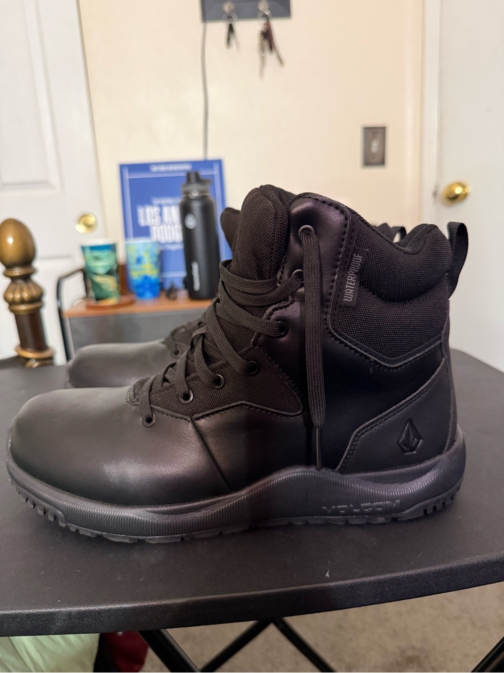 Volcom Street Shield 6’’ Black Tactical Waterproof Boots Size 8.5 New No Box